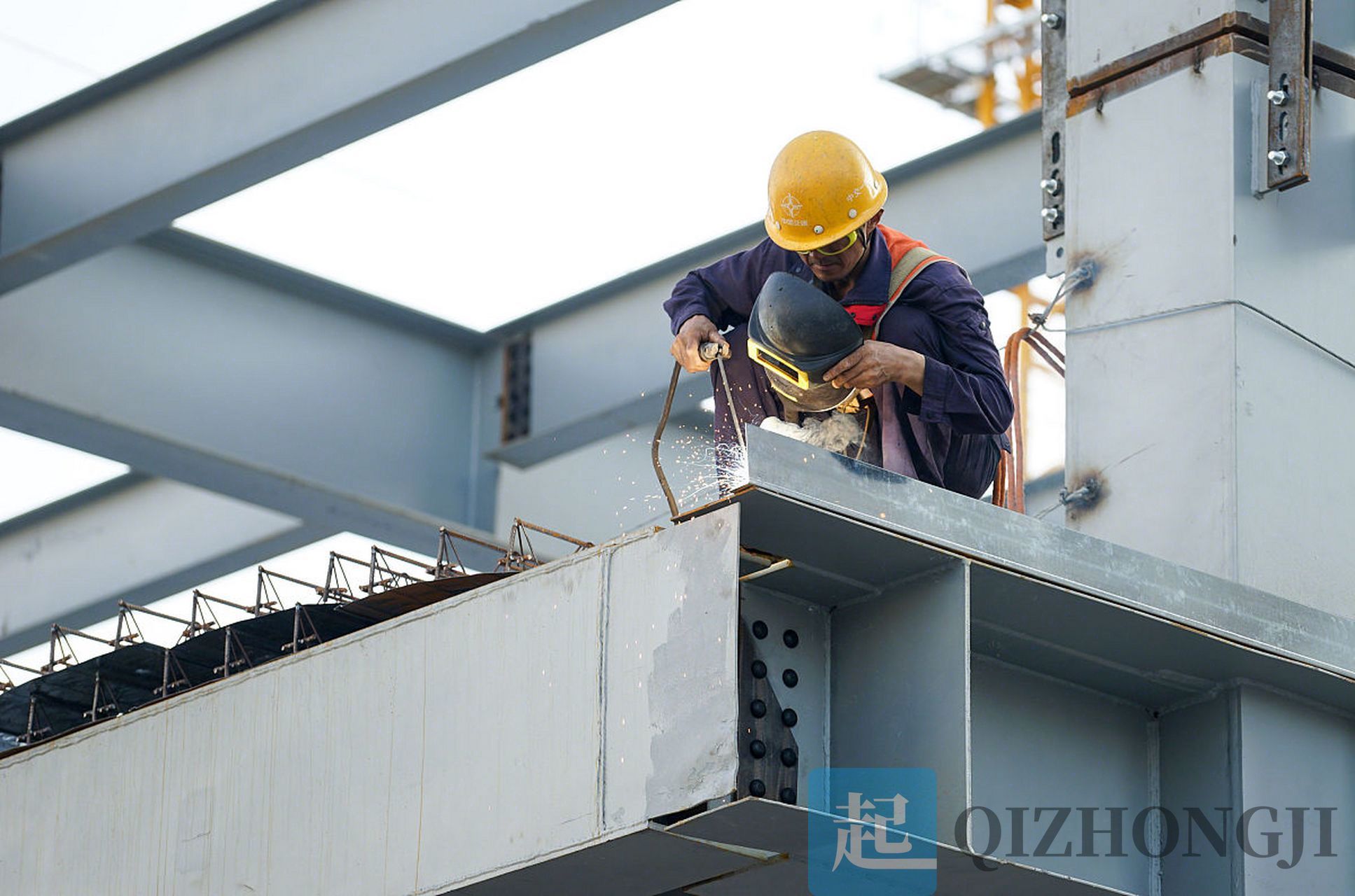 起重机钢结构焊接工艺示意图